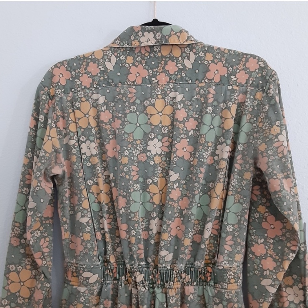 Lucy & Yak Carmen Floral Boilersuit Organic Cotton The Tay Print Womens S - Picture 7 of 14